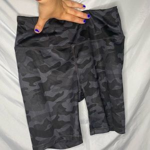 Jockey Biker shorts with grey camo pattern